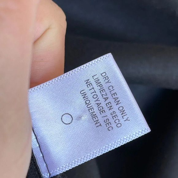 Lavender brown BLACK LEATHER DRESS small - Picture 10 of 11